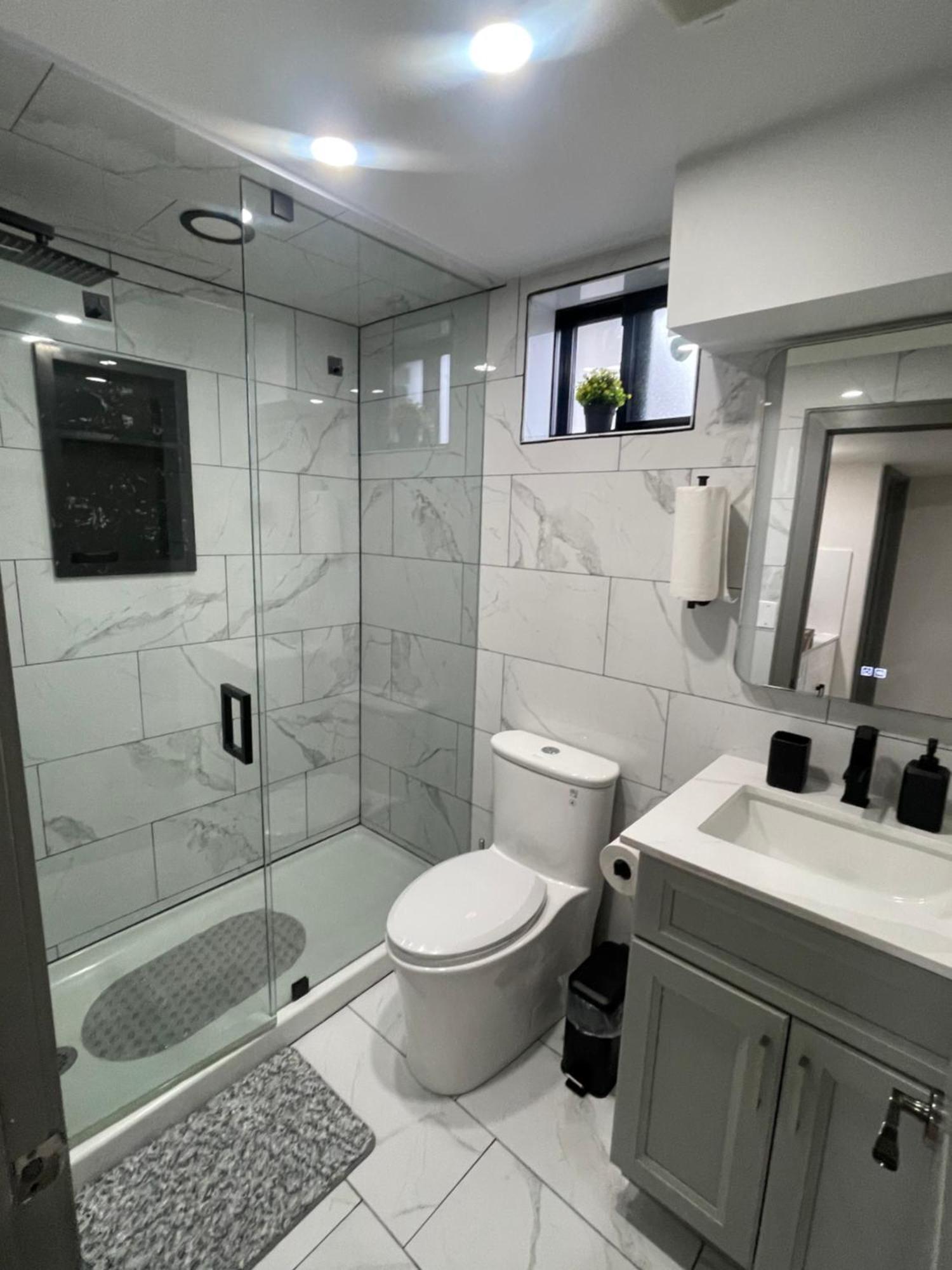 Luxury Basement-private Bdr & Bathroom With Free Parking In * Toronto