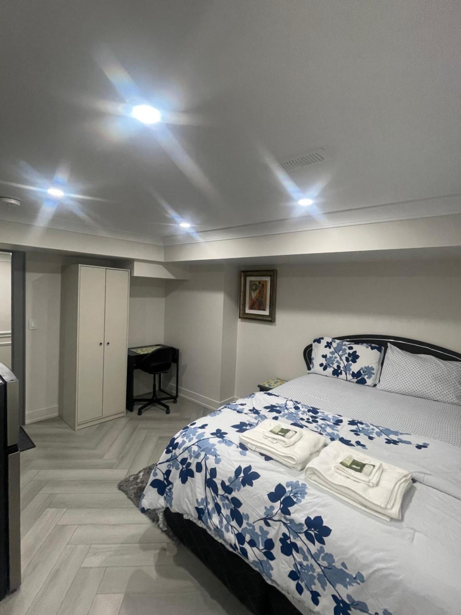 Luxury Basement-private Bdr & Bathroom With Free Parking In